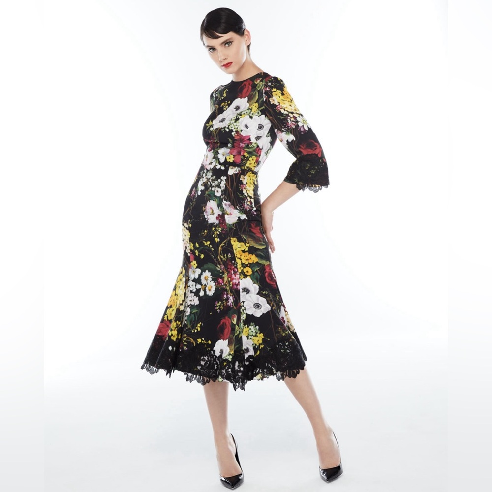 Dolce & Gabbana floral dress size 42